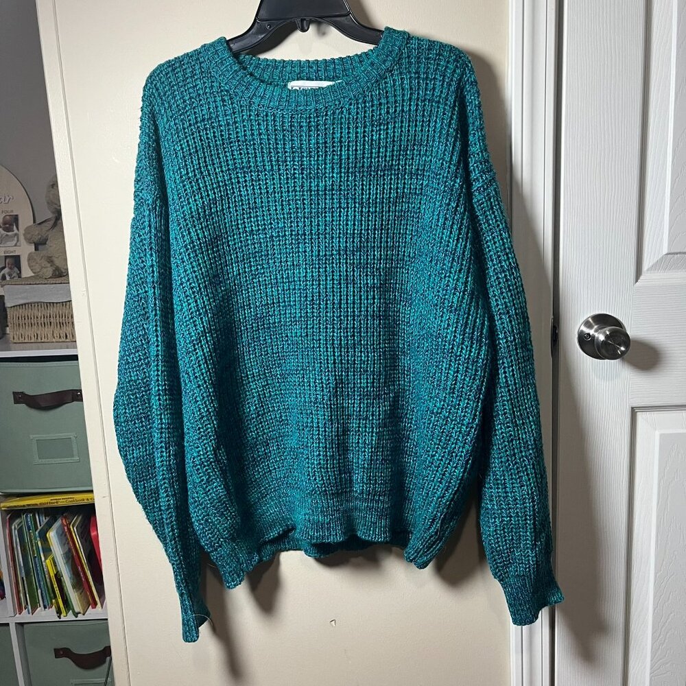 Vintage 90's Honors Knit Chunky Grandpa Sweater